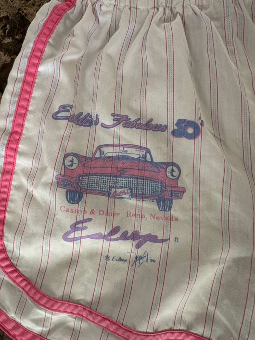 Vintage ESleep 90s X Eddie’s fabulous matching set/pajamas oversize small/medium - Picture 4 of 16